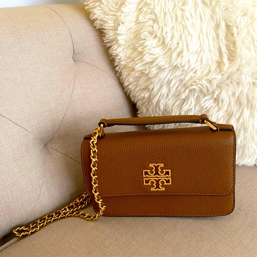 Barely used Tory Burch Britten Mini Top Bag